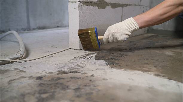 SJ Waterproofing Pros Exterior Waterproofing coverage map for Markleville, IN and surrounding area